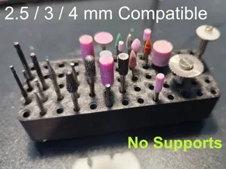 Universal Rotary Tool Holder | 2.5mm 3mm 4mm