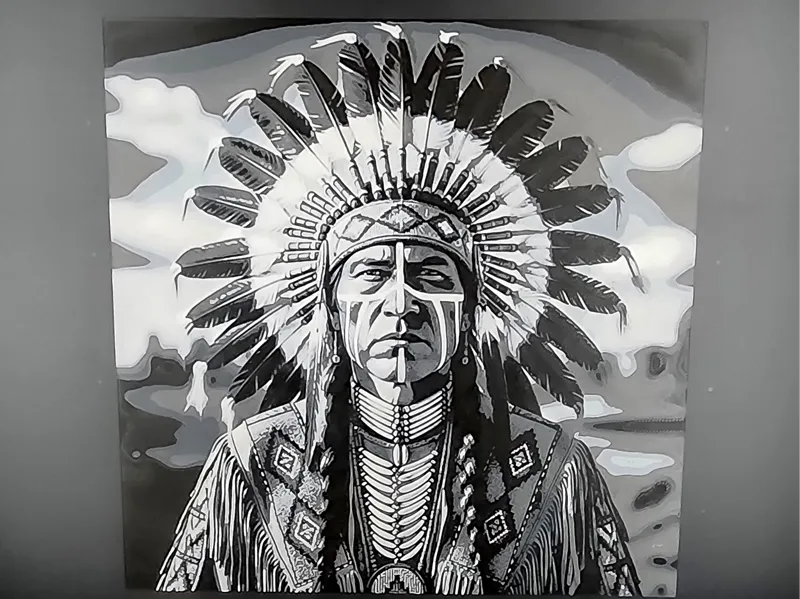 Indianer Poartrait 200x200
