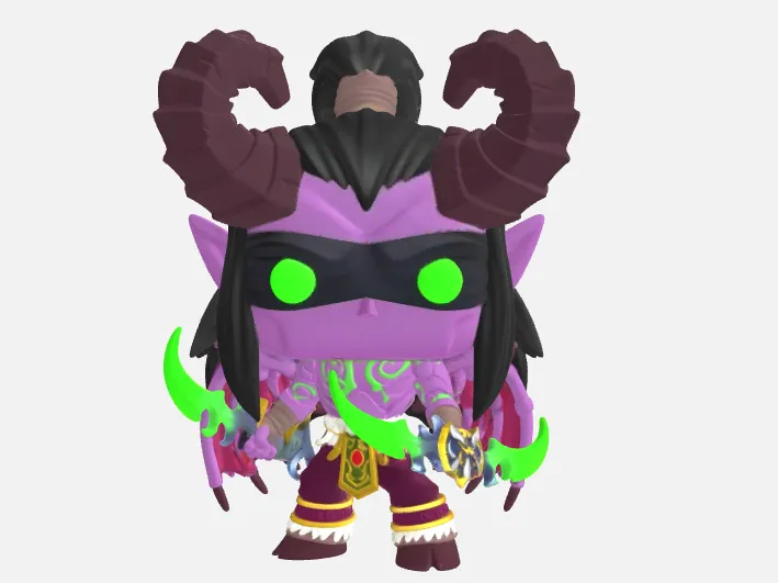Illidan Sturmgrimm Figur / World of Warcraft