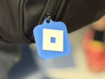 Roblox Logo Keychain