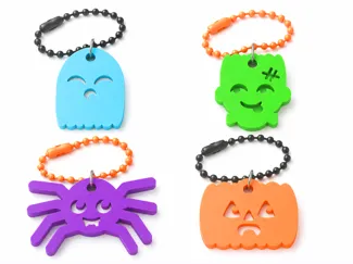 Halloween Keychains (Set of 4)