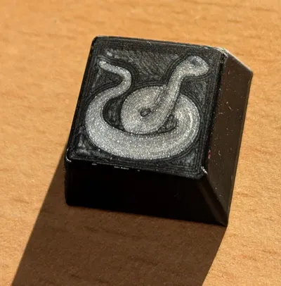 Snake Keycaps Jogis Keycaps for MX Keys #3 Snake - Keycap by Bastel42 - MakerWorld