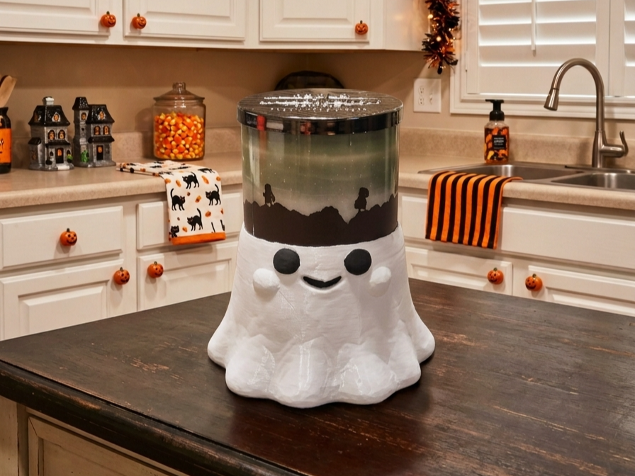 Ghost BBW Candle Holder - 3D printed Decor, in stock in India