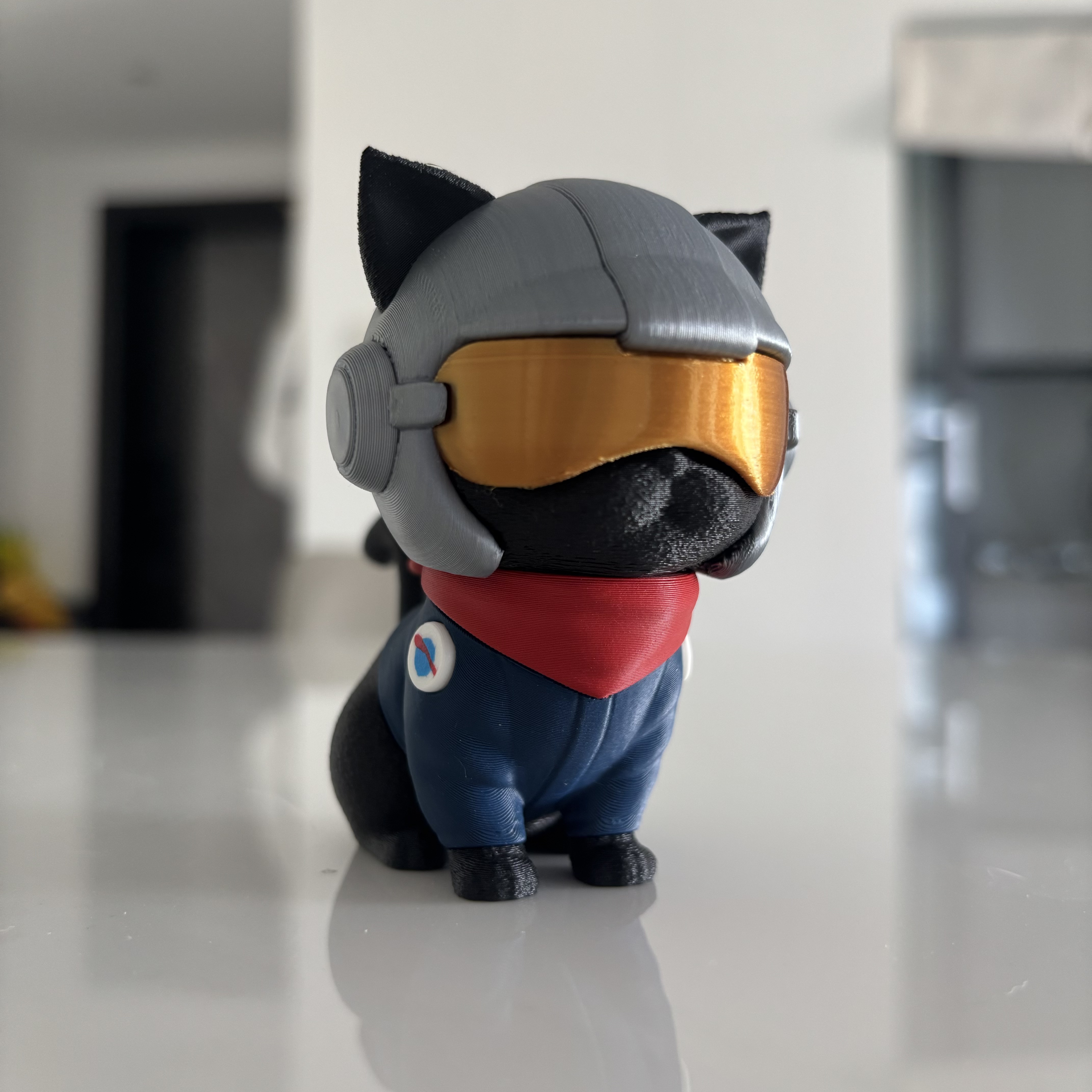Miniatura 2 do modelo 3D 猫咪的飞行器