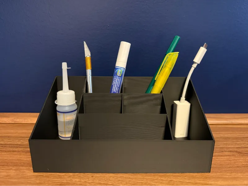Parametric Grid Desk Organizer - Custom Dimensions