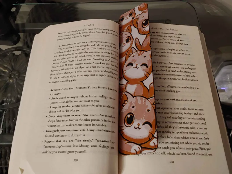Pile of cute kittens bookmark
