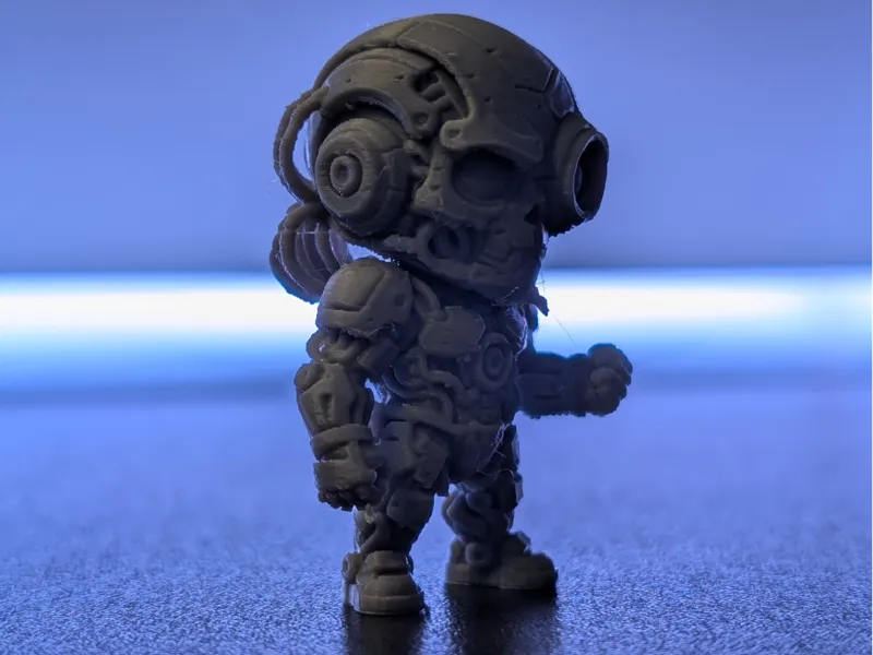 Chibi Cyber Ninja Figurine