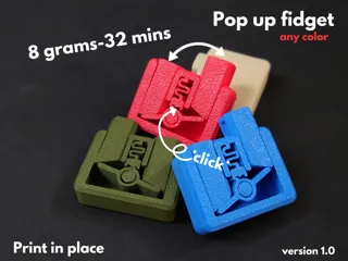 Pop Switch Fidget Toy
