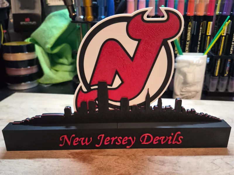 New Jersey Devils Skyline
