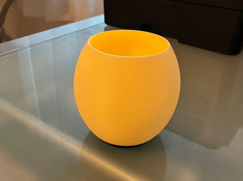 Globe Lamp with Tea Lamp Twist Base