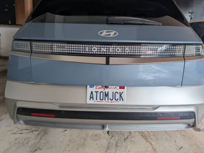 2025/2026 Ioniq 5 Rear License Plate Adapter