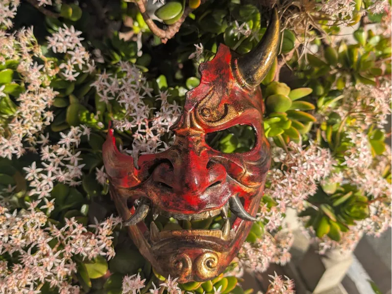 Máscara Hannya Rota