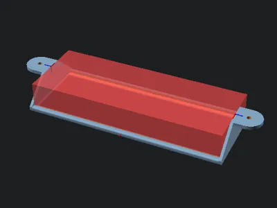 Docking station under-desk mount