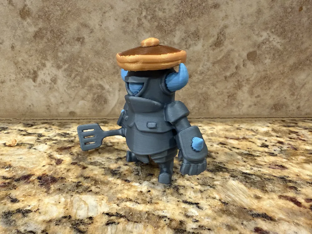 Mini Pekka pancake Clash Royale - Free 3D Print Model - MakerWorld