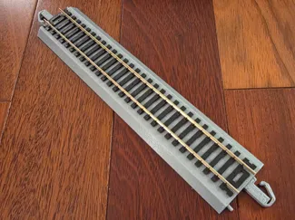 HO train track base for traditional tracks