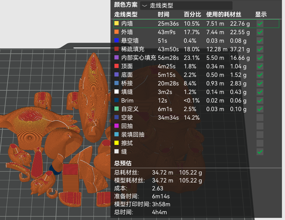 Miniatura 3 do modelo 3D 疯狂动物城Q版尼克Nick 多色（无支撑，无需AMS）