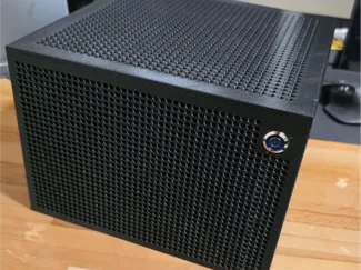 Mini ITX Case with full GPU Support and flex PSU
