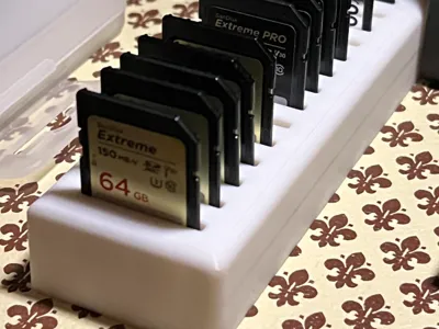SD card holder (20 slots)