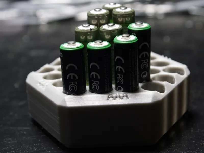 Battery holder AAA v2