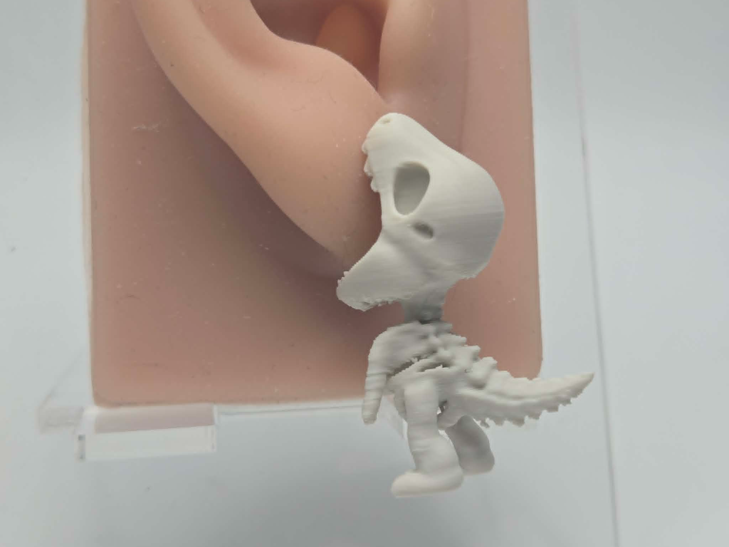 Dino Skeleton Chomper Earrings