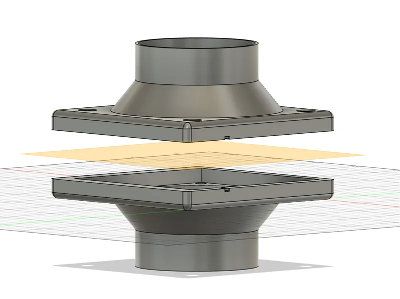 140mm Exhaust Adapter Fumigator