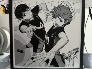 HueForge - Manga - Haikyu