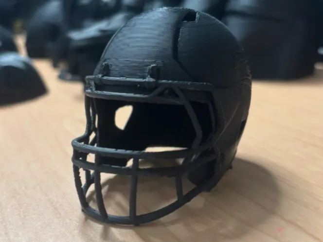 Mini Seahawks Football Helmet - Free 3D Print Model - MakerWorld