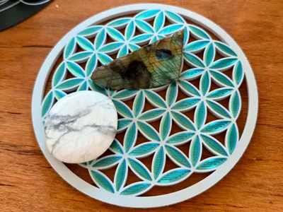 Flower of Life Tray