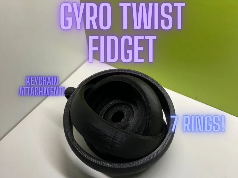 Twisty Gyro Spinner fidget!
