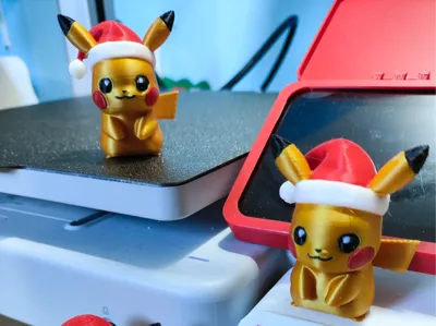 Cute Festive Pikachu