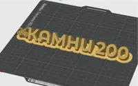 PLA one color - 0.2mm layer, 2 walls, 15% infill