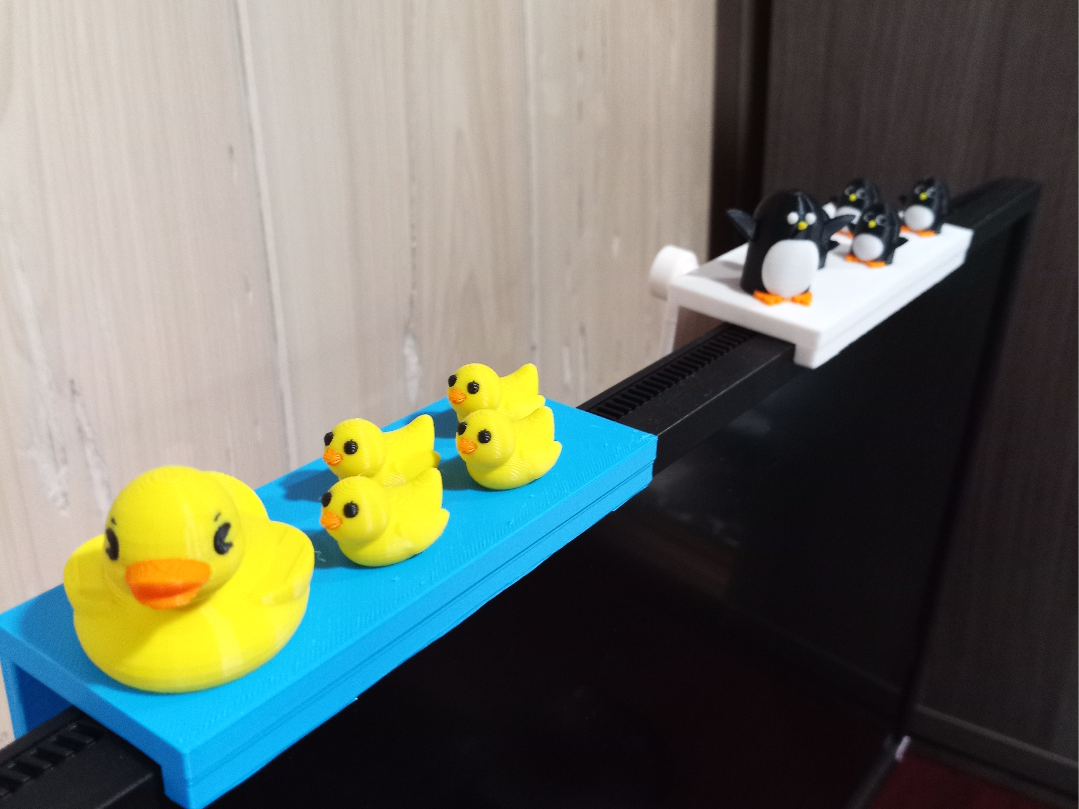 Miniatura 1 do modelo 3D computer ducks
