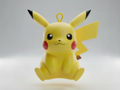 Pikachu keychain