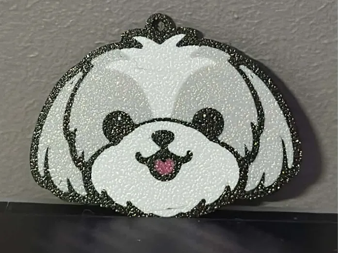 Dog Keychain-Shi Tzu