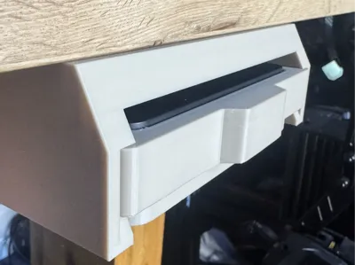 Stream Deck + Slim Under Desk Mount Sliding