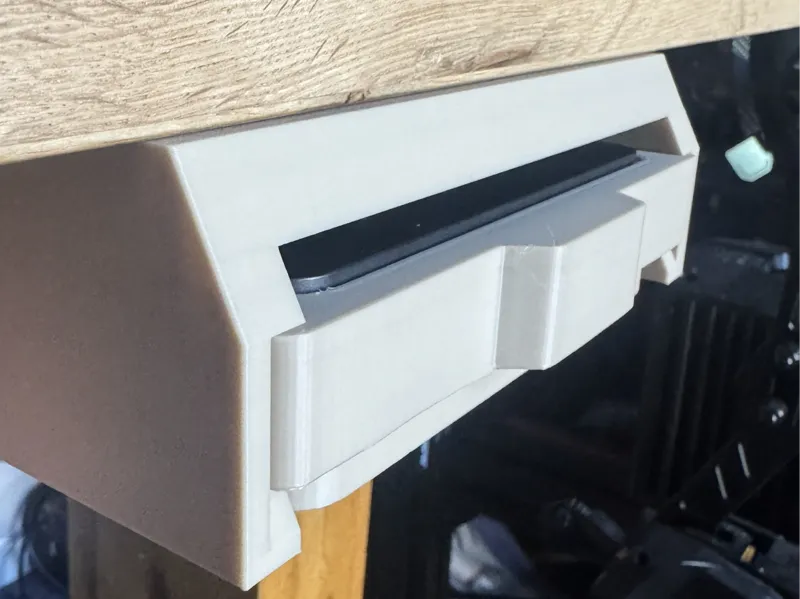 Stream Deck + Slim Under Desk Mount Sliding