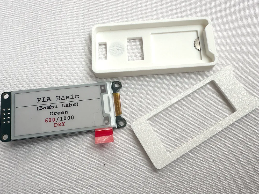 2.13 inch eink epaper screen magnetic label by InsiderPhD - MakerWorld