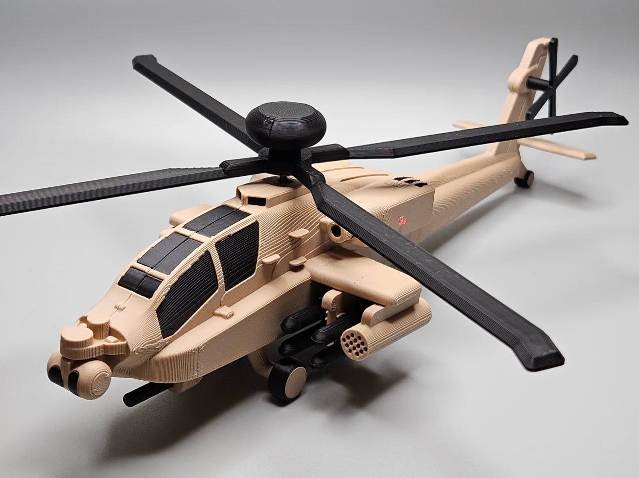 AH-64 Helicopter Kit view 2