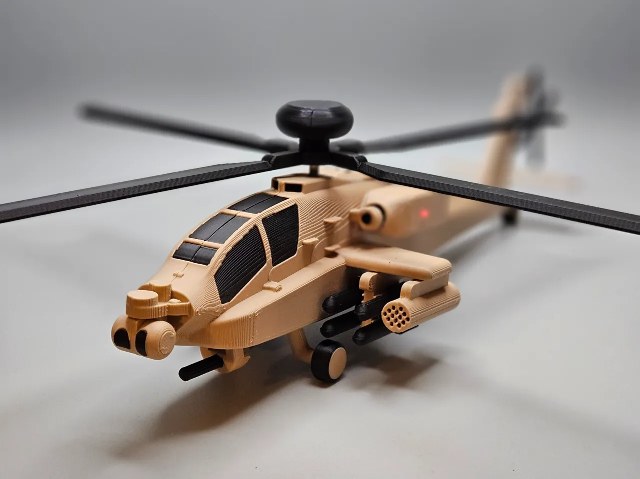 AH-64 Helicopter Kit view 4