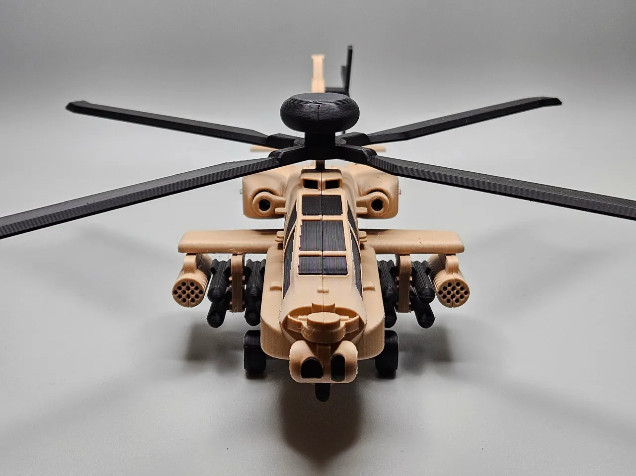 AH-64 Helicopter Kit view 3
