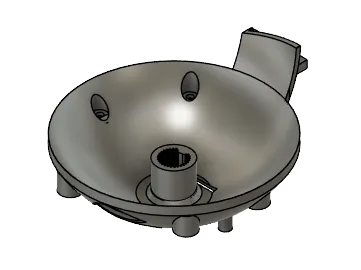 Sony aibo ERS-1000 right hip cup prosthesis