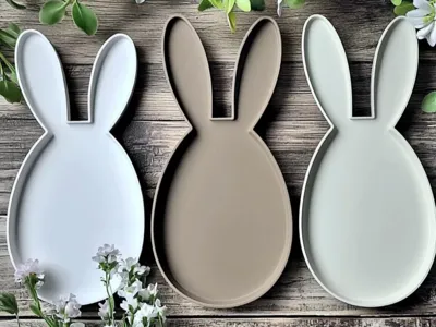 Easter Bunny Bowl Decoration