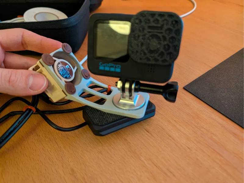 Gopro Tripod 20mm fan cooler arm