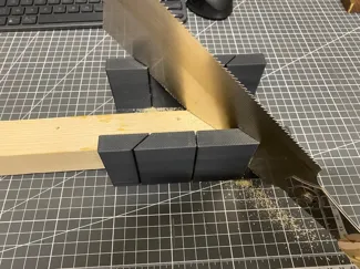 Mitre Box for Japanese Saw 0,7mm