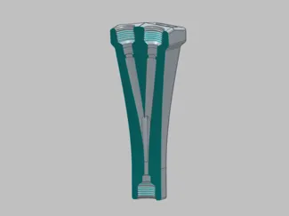 Smooth 4-Way Filament Guide