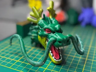 testa del drago shenron 