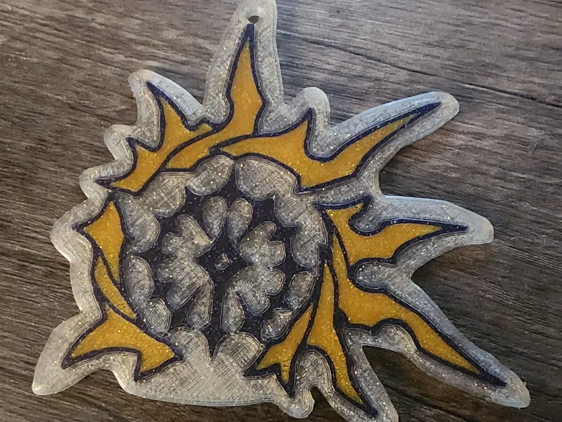 Phainon/Kephale keychain