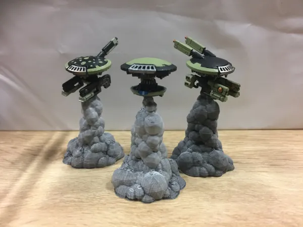 Socle de vol Warhammer 32mm