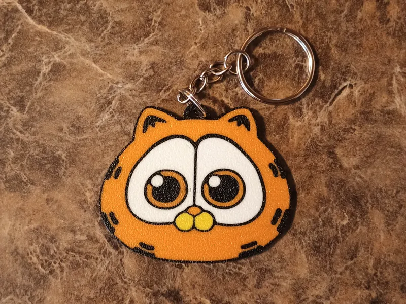 Garfield Keychain