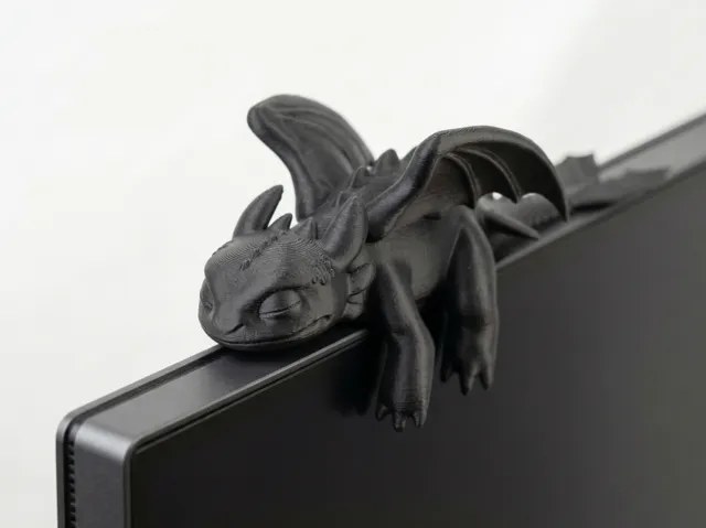 Sleeping Night Fury/ Toothless Monitor